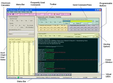 rs232 sniffer software freeware